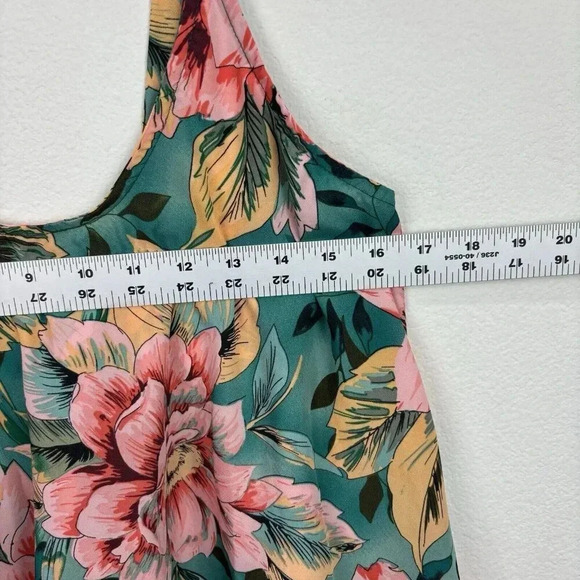 Show Me Your Mumu Rare Tropical Print Flowy Tank Top Size Medium USA Deadstock! - Picture 4 of 7